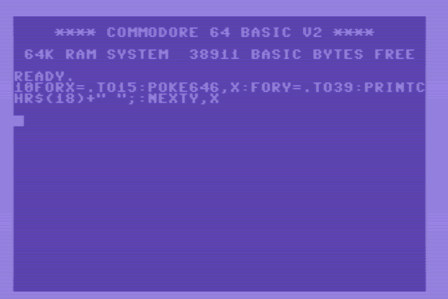 basic color bars