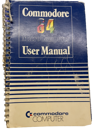 books commodore 64 manual UK front