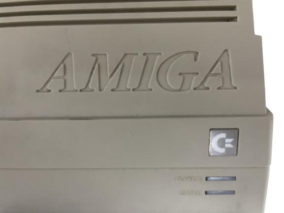 amiga 500 computer detail