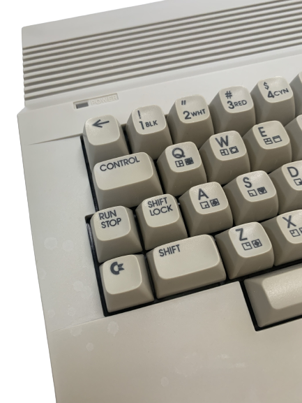 commodore 64c key detail