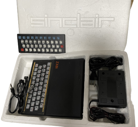 zx 81 sinclair computer boxed