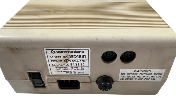 VIC 1541 back c