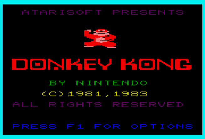 atarisoft donkey kong 00