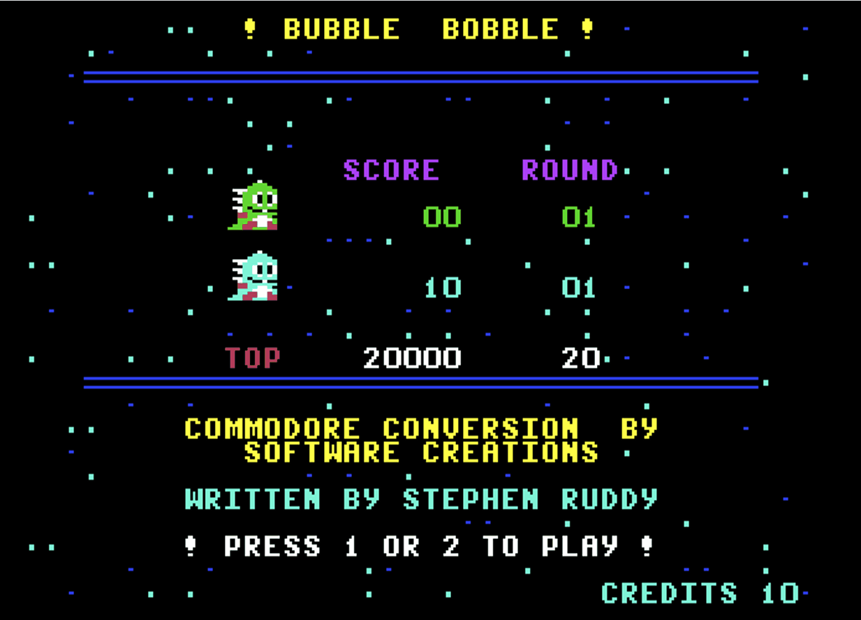 bubble bobble