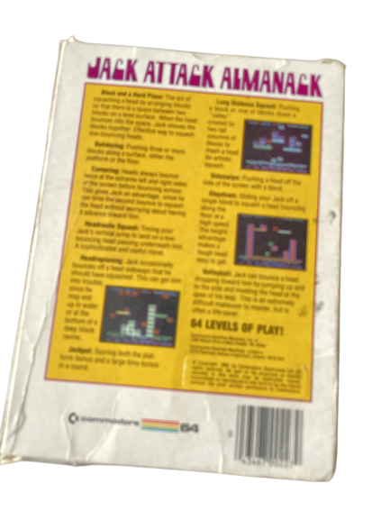 c64 jack attack box back