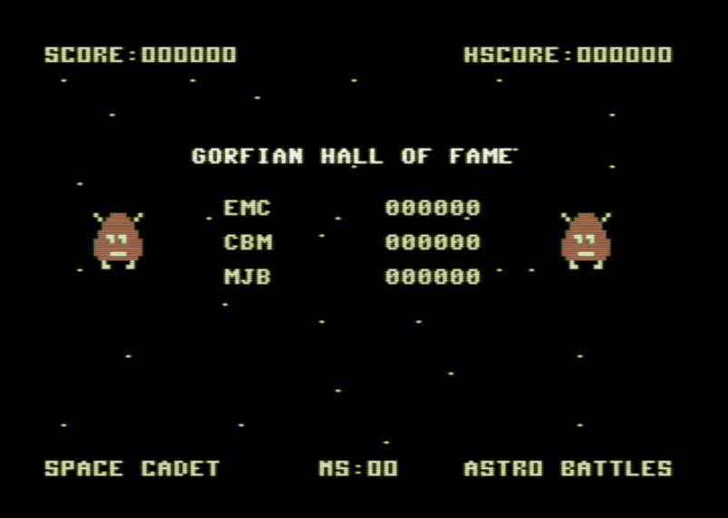 cbm 64 Gorf