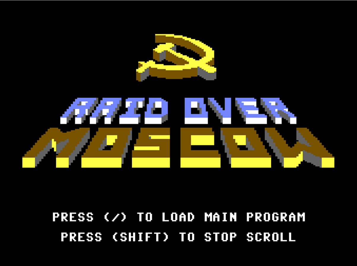 commodore 64 raid over moscow