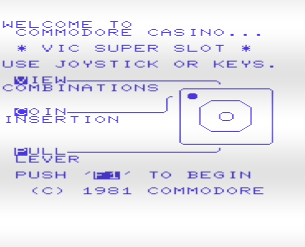 slot vic 20