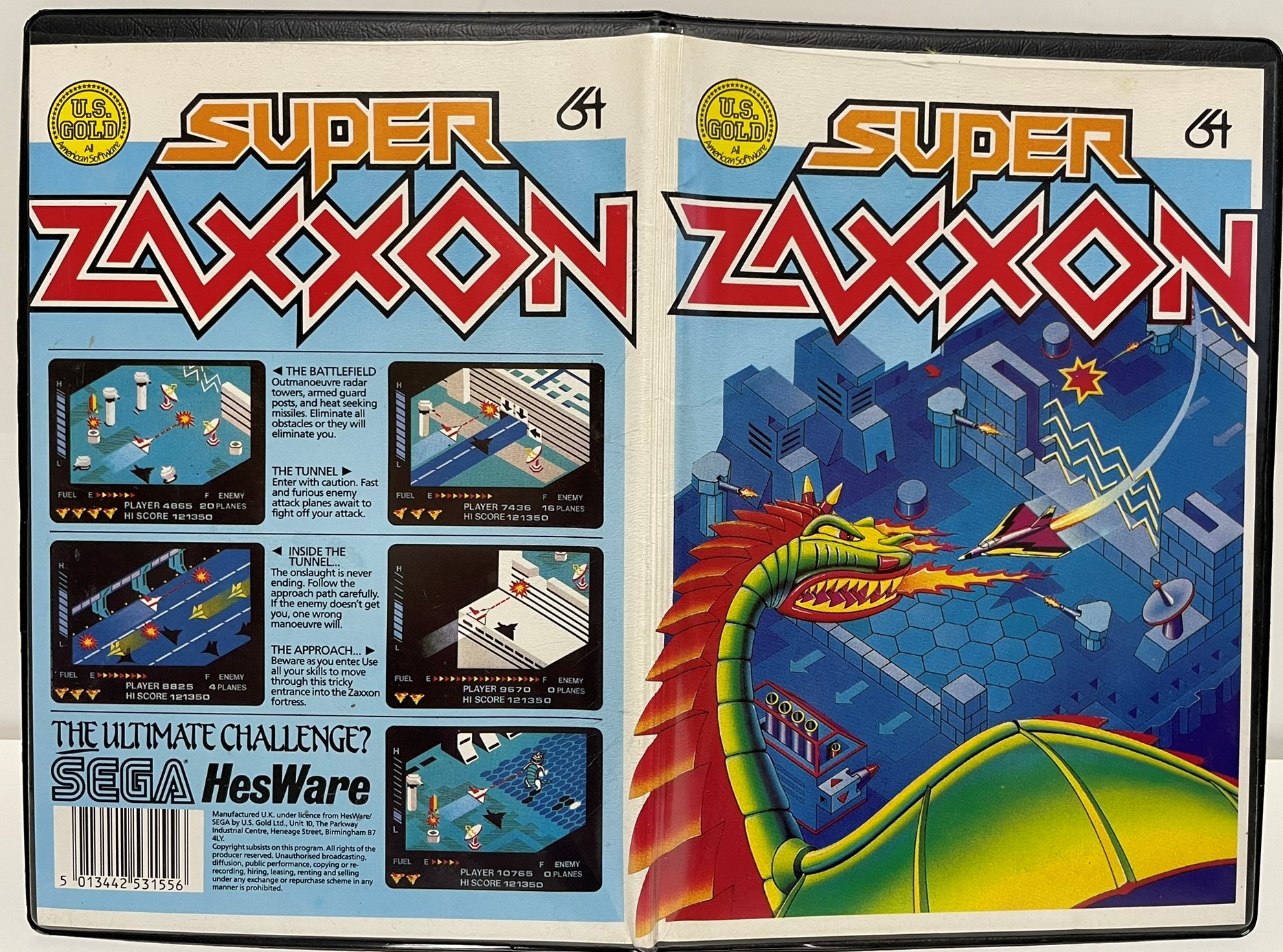 super zaxxon back