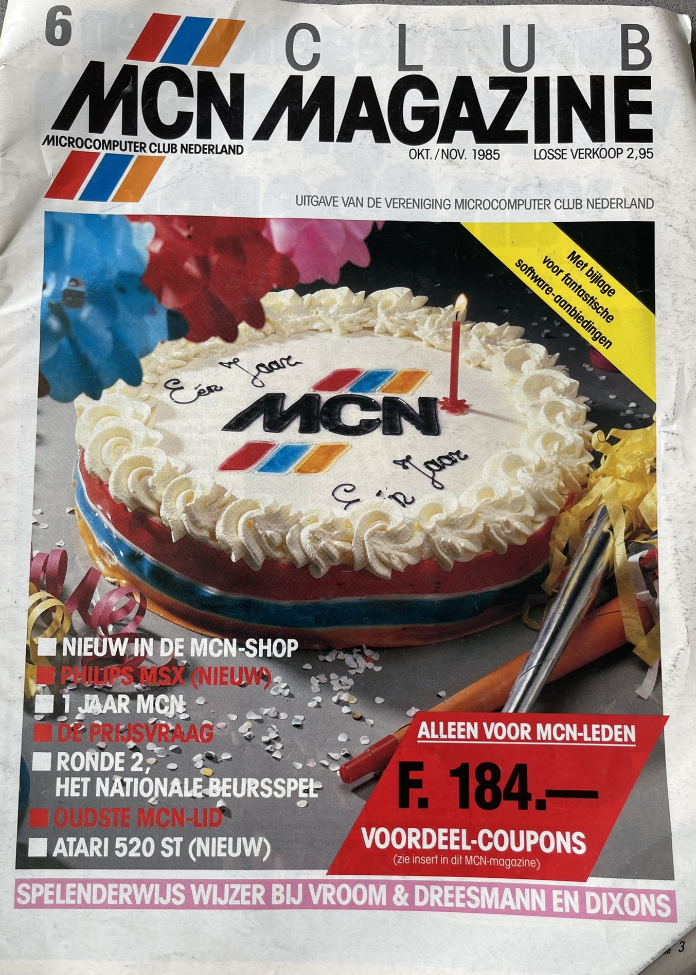 magazine mcn 1985 front