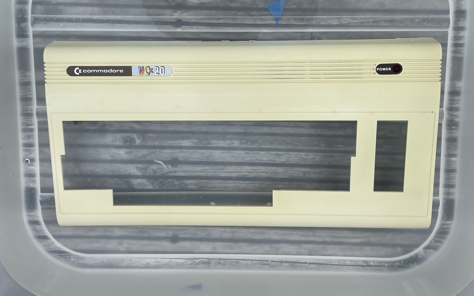 commodore vic 20 retrobright 1