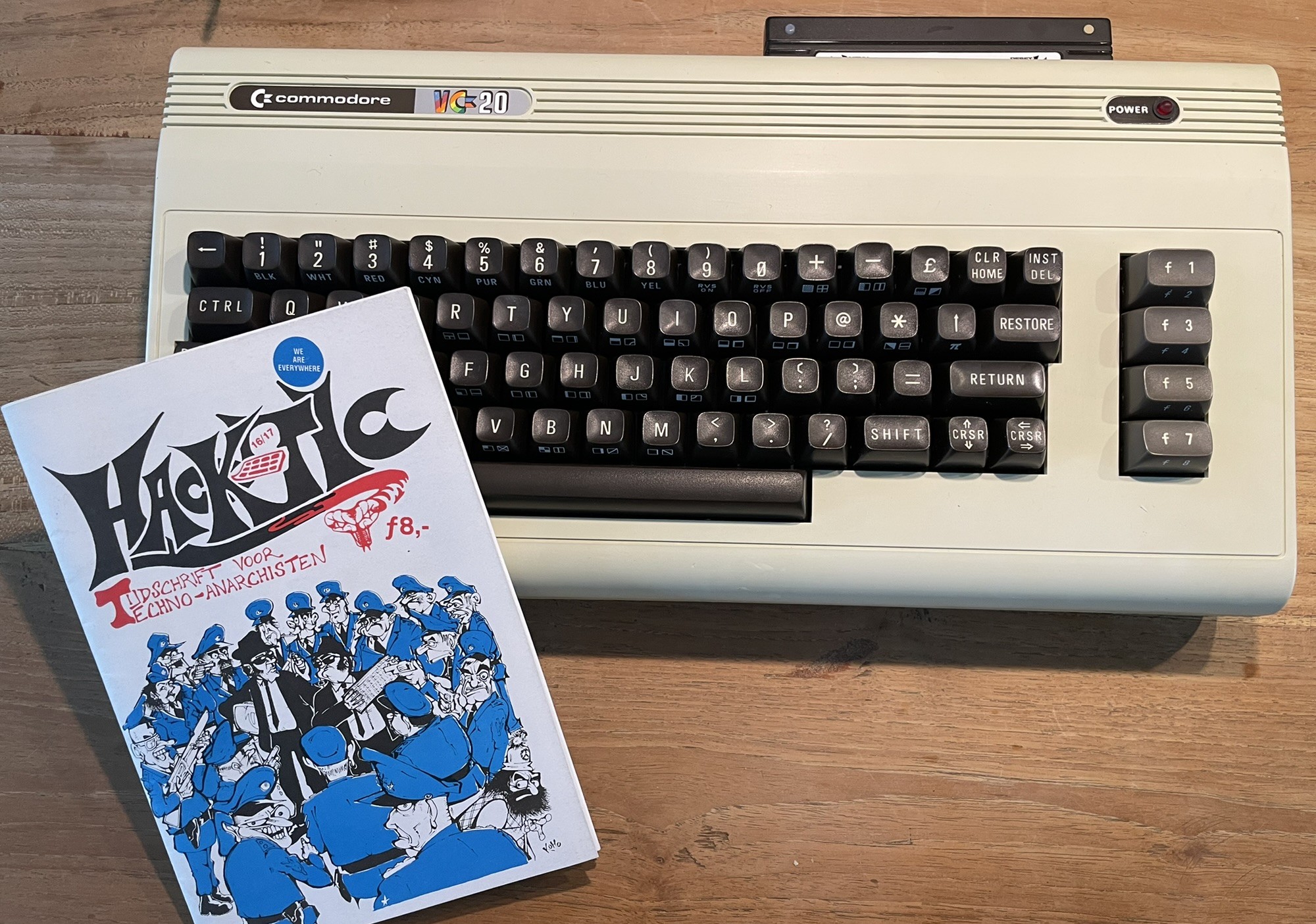 commodore vic 20 retrobright result