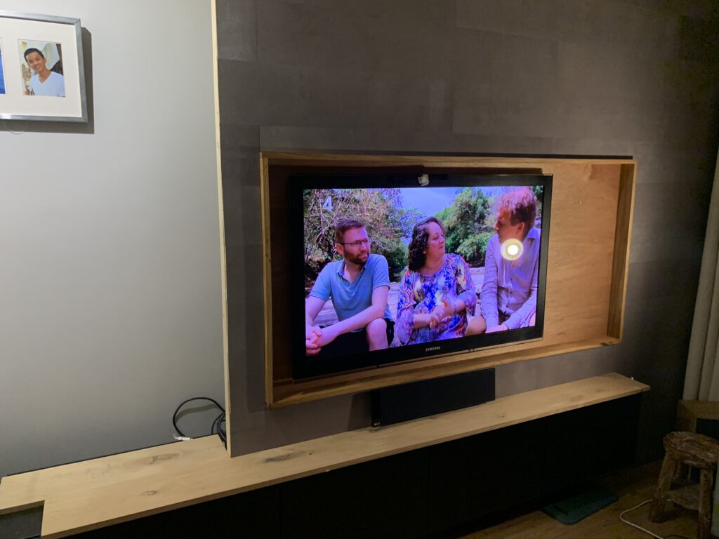 tv wall project 3